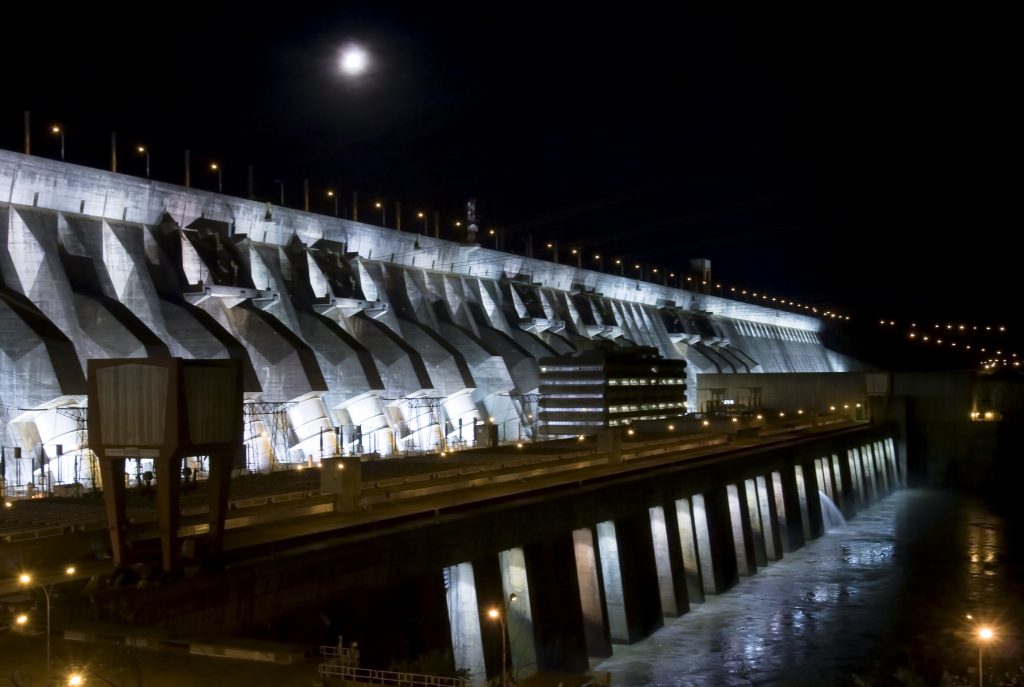 Iluminação Monumental, Barragem Principal