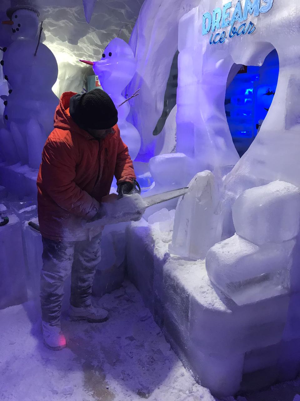 Dreams Ice Bar ganhará novas esculturas de gelo Clickfoz