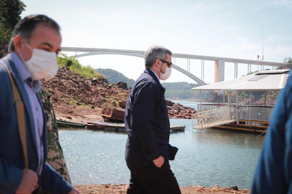 Presidente Mario Abdo Benitez. Foto: Diario La Nacion