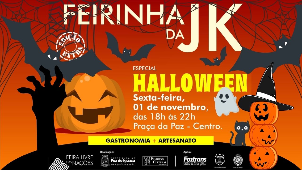 Feirinha da JK Edição Especial de Halloween