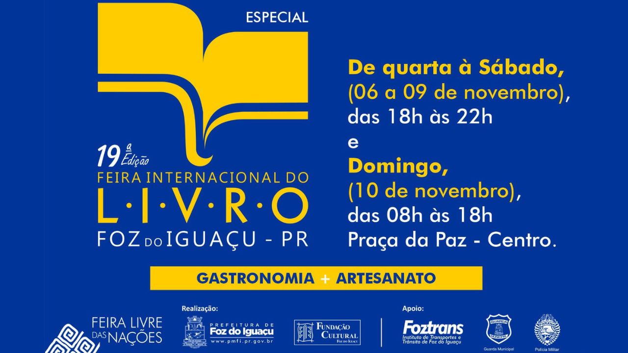 19ª Feira Internacional do Livro de Foz do Iguaçu