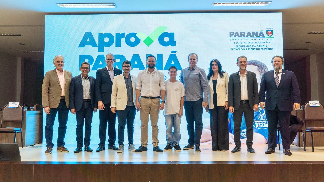 Governo lança Aprova Paraná Universidades para ampliar acesso ao Ensino Superior Foto: Silvio Turra/SEED