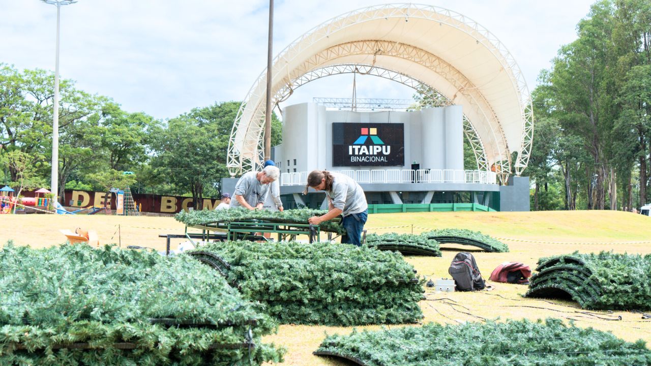 Natal no Gramadão de Foz do Iguaçu