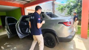 Veículo Fiat Toro recuperada no Paraguai