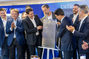 Entrega de obras de ampliação do Aeroporto de Foz do Iguaçu. Foto: Kaká Souza.