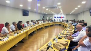 Reunião AMOP, janeiro de 2025. Foto: Divulgação AMN.