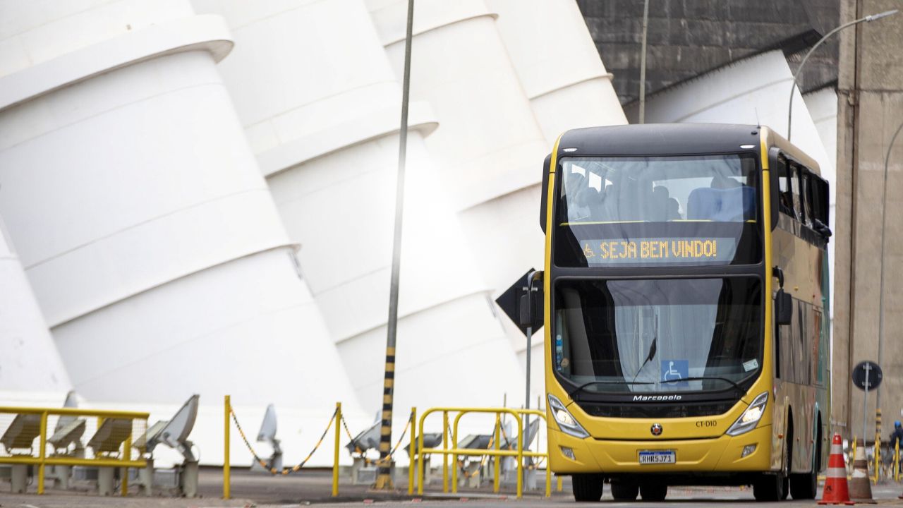 Turismo na Usina de Itaipu. Foto: Jean Pavão/Divulgação CTI.