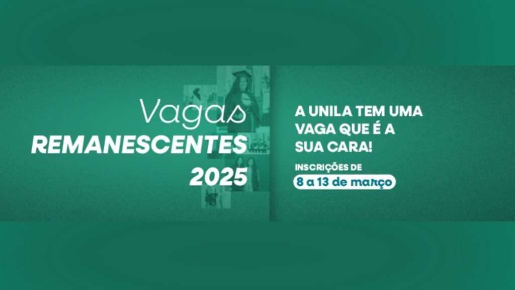 Vagas Remanescentes Unila