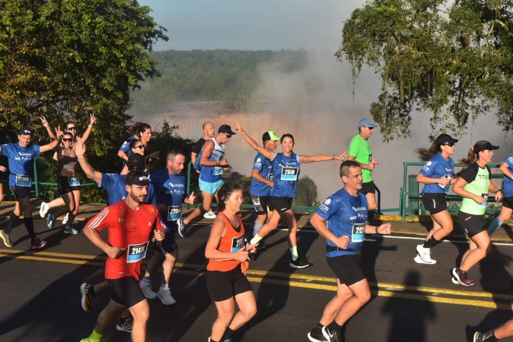 Meia Maratona das Cataratas. Foto: Nilmar Fernando/Divulgação Urbia Cataratas e Parque Nacional do Iguaçu.