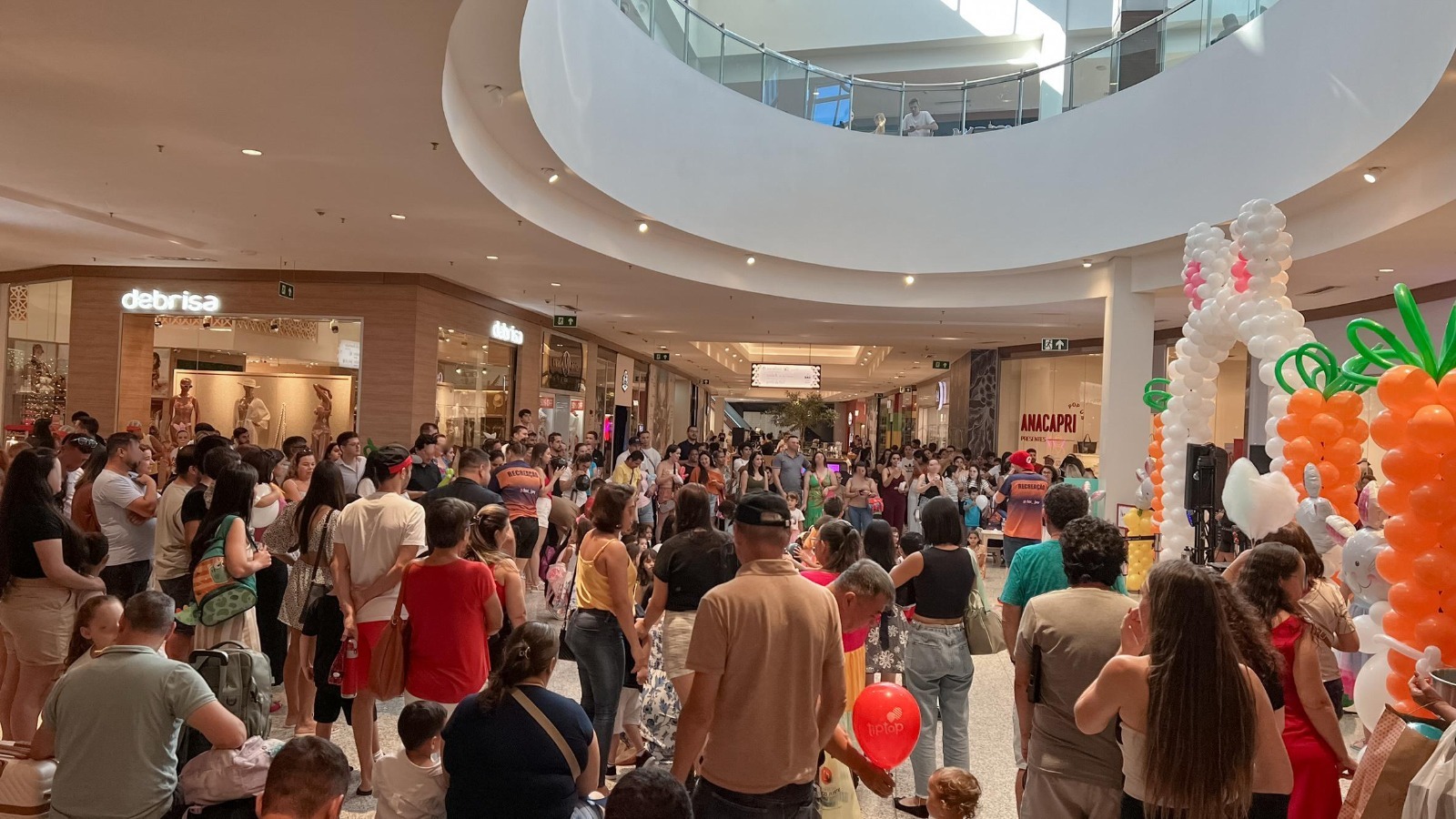 Shopping Catuaí Palladium recebe mais de 50 mil visitantes no feriadão de páscoa e tiradentes. Foto: Assessoria.