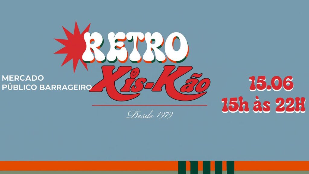 RetroFest no Mercado Público de Foz acontece domingo (15), com tributo ao XisKão e atrações nostálgicas das 15h às 22h. Entrada gratuita.